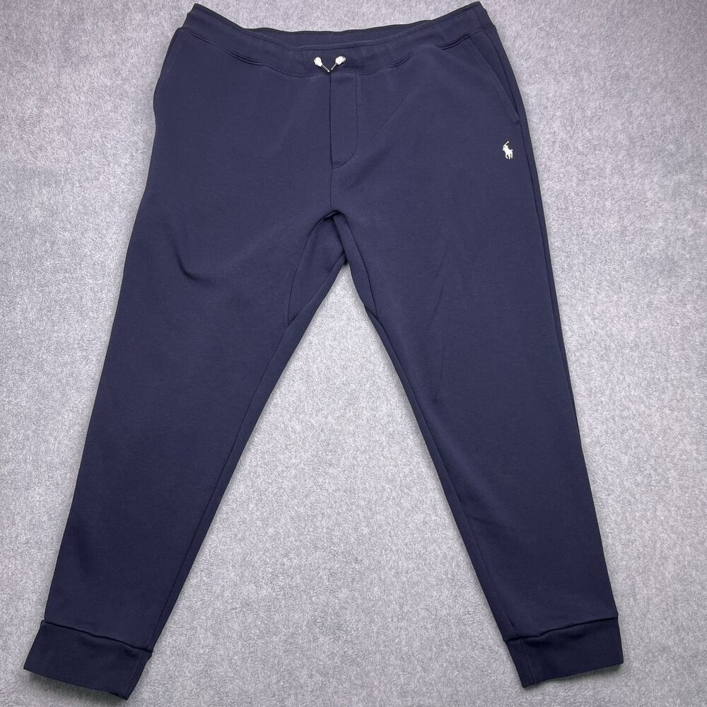 Polo Ralph Lauren Jogger Sweatpants Mens XXL Blue Drawstring